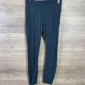 Lululemon Leggings Fast Free Size 6 High Rise Workout Running Walking Gym